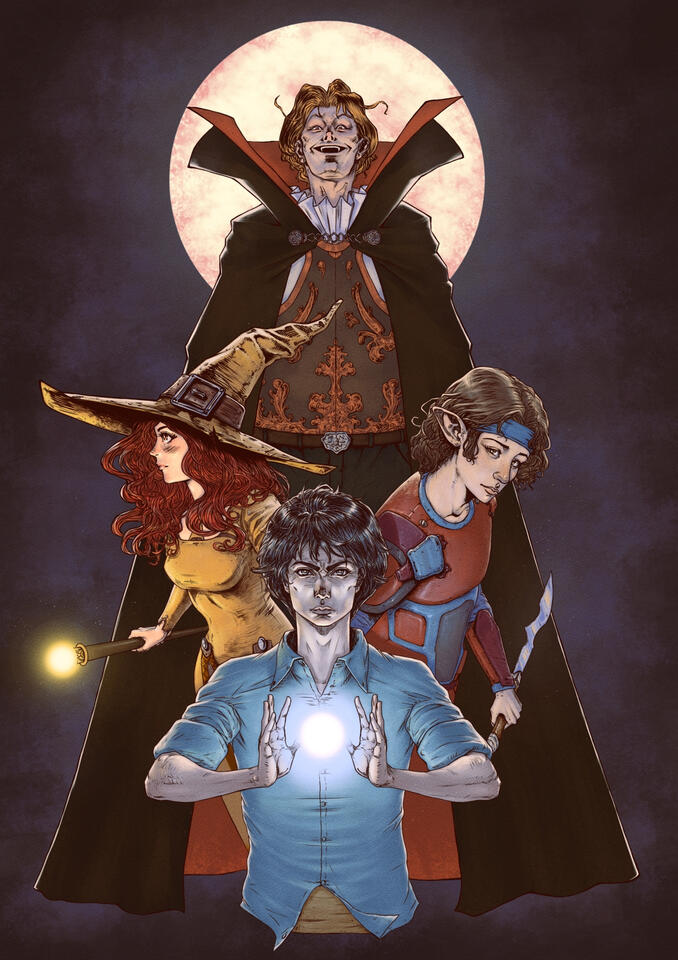 Rafa Garcia art, digital illustration, concept art.